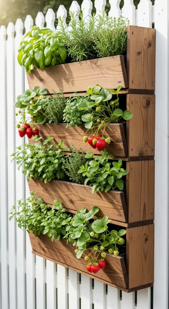 Vertical Wall Planter Bed