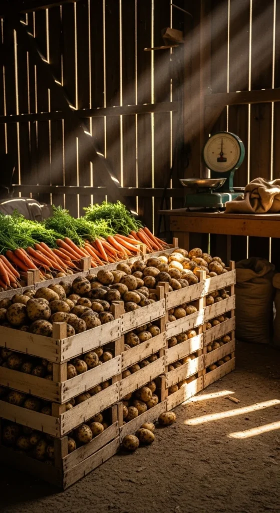 Cure Root Vegetables Properly