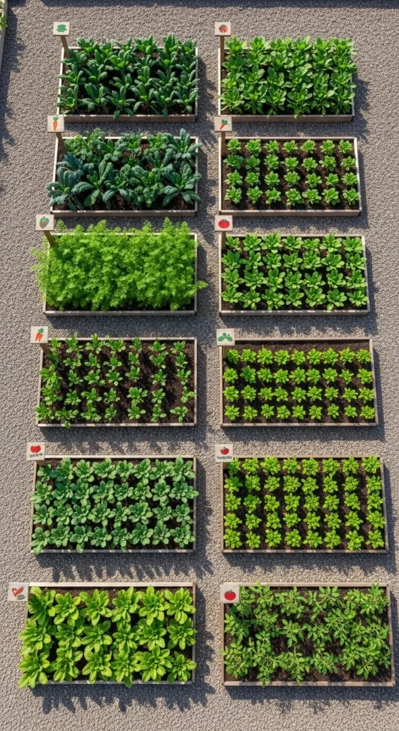 Rotate Vegetable Crops