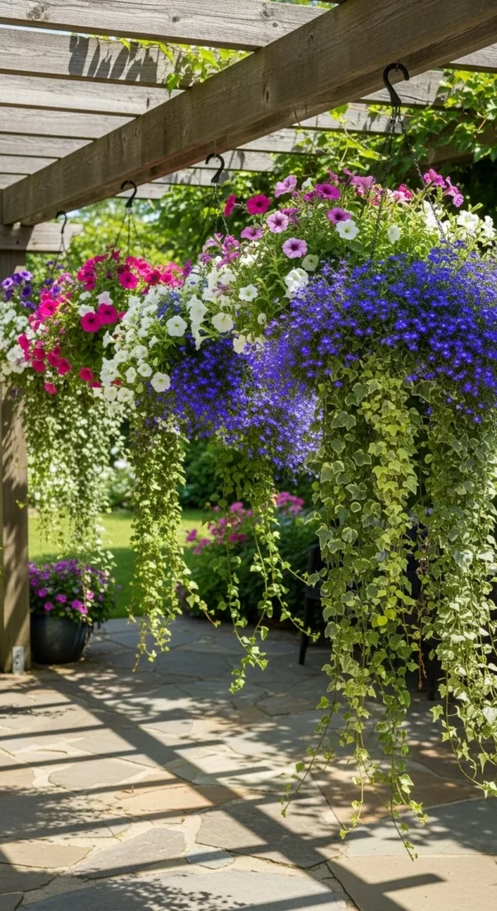 Try Hanging Flower Baskets