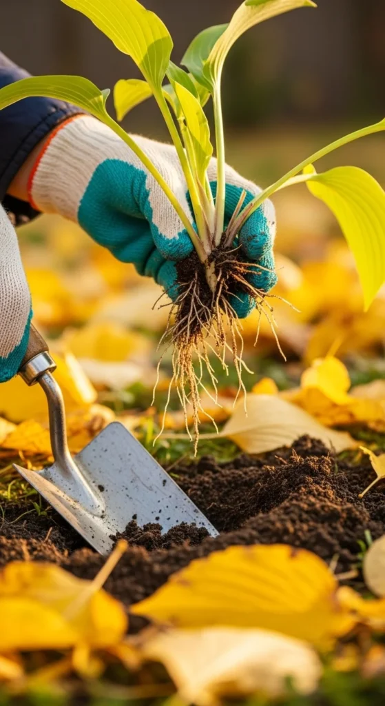 Divide Perennials Before Winter