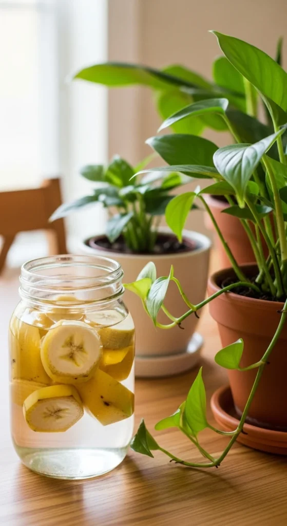 Use Banana Peels as Natural Fertilizer