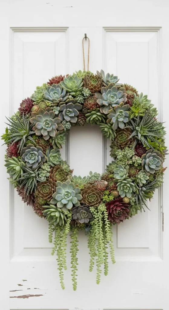 Design a Succulent Wreath