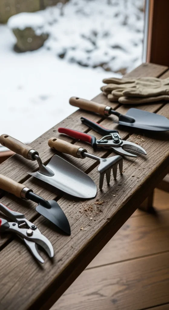 Keep Tools Clean and Sharp