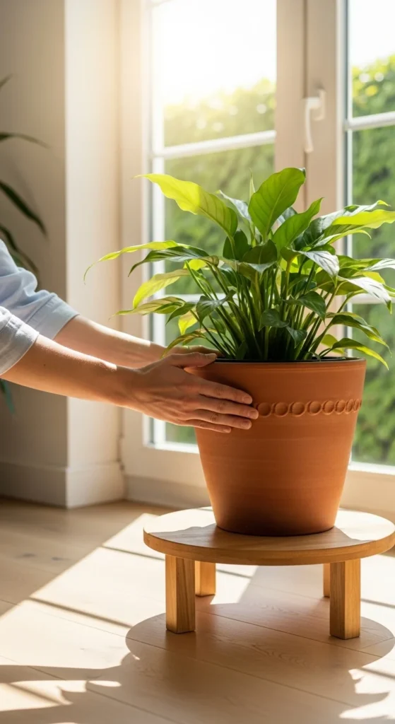  Rotate Plants for Even Growth