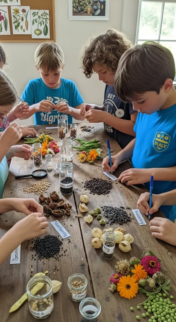 Collect and Label Seeds