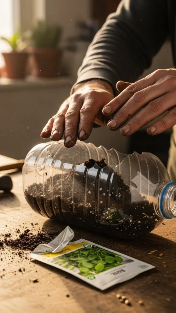 Fill and Sow With a Light Touch