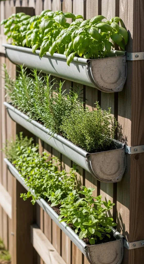  Hanging Gutter Garden