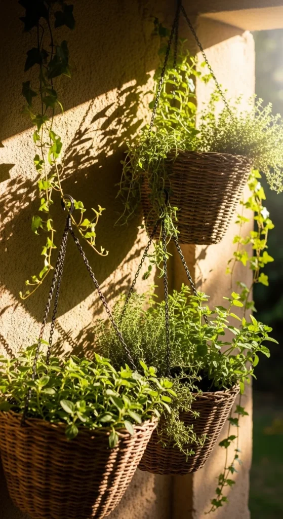 Hanging Herb Baskets