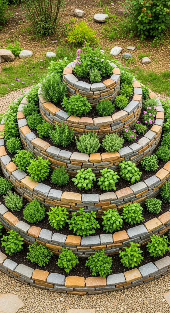 Herb Spiral Garden