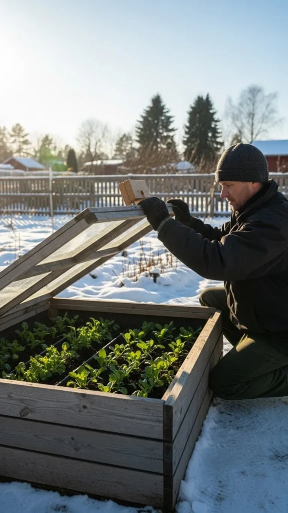 How to Control Temperature Inside the Cold Frame