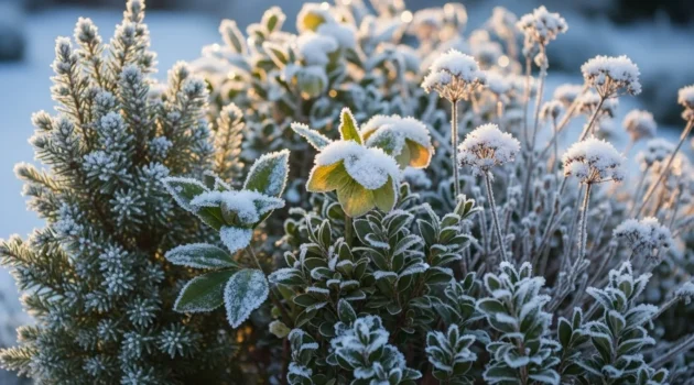 How to Protect Plants From Snow Damage Without Special Tools