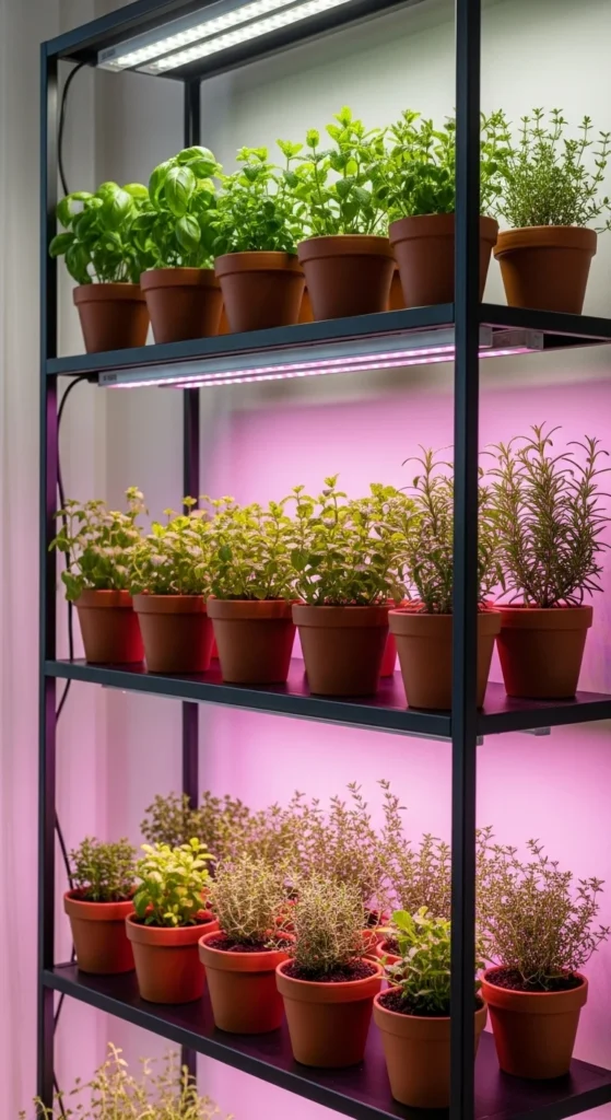 Indoor Light Shelf