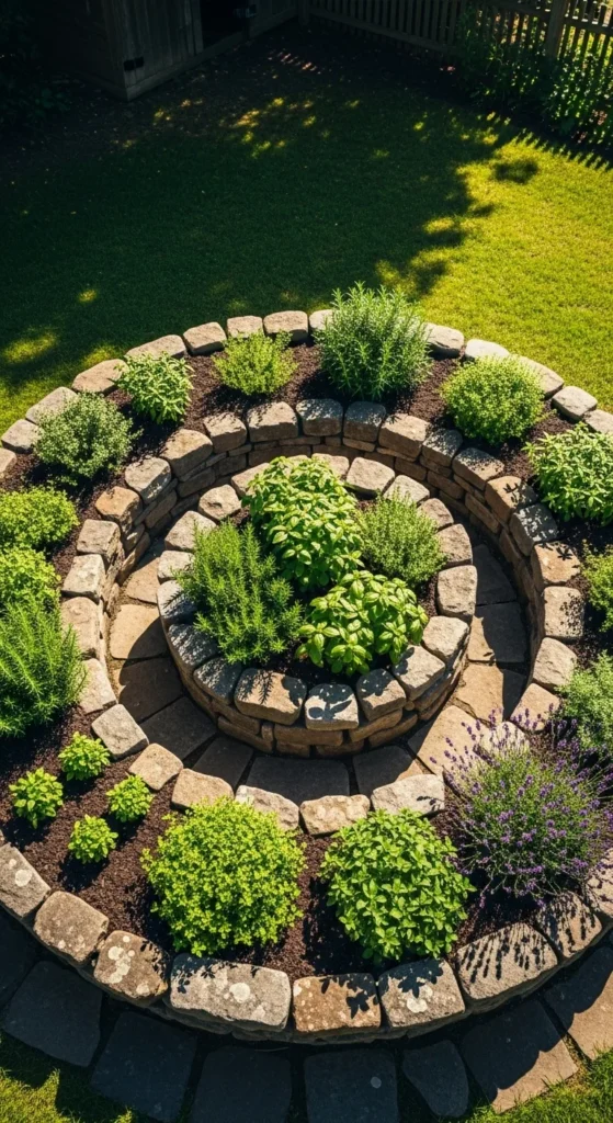 Make a Spiral Herb Garden