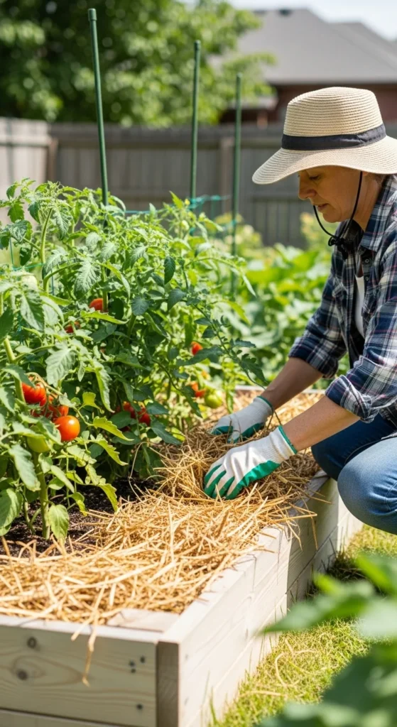 Mulch for Moisture Retention