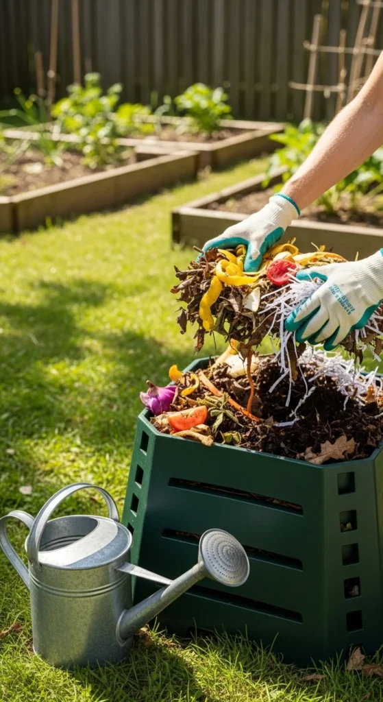  Set Up Your Compost Bin