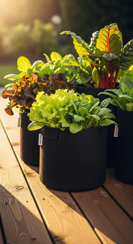 Use Fabric Grow Bags