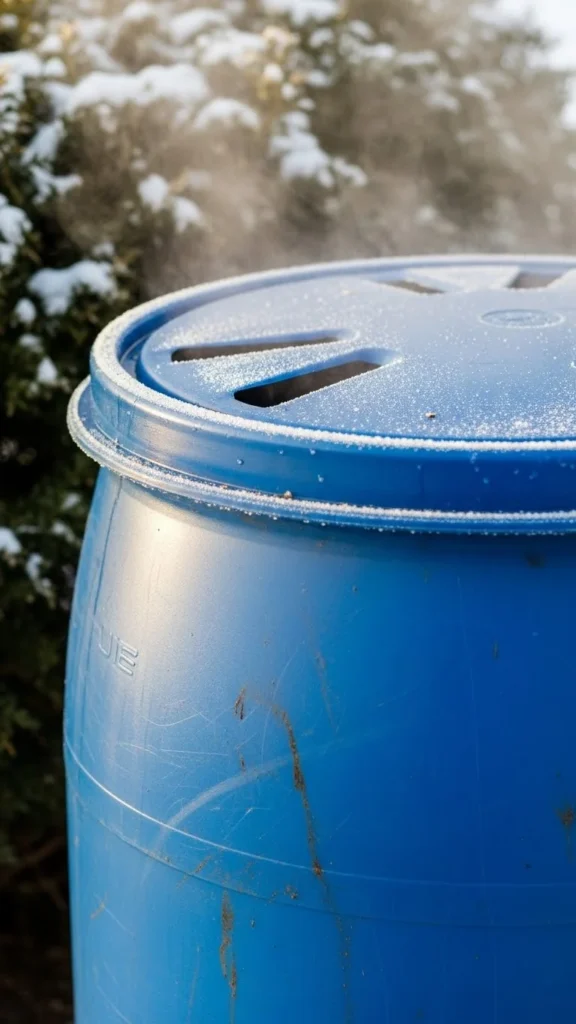 Insulated Plastic Barrel Bin