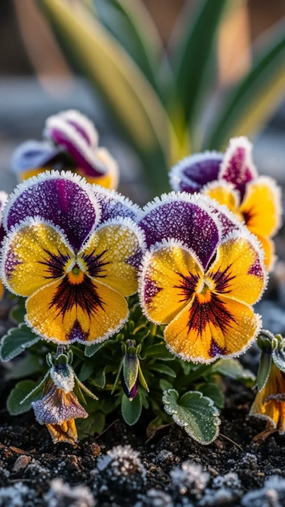 Pansies That Keep Their Faces Bright