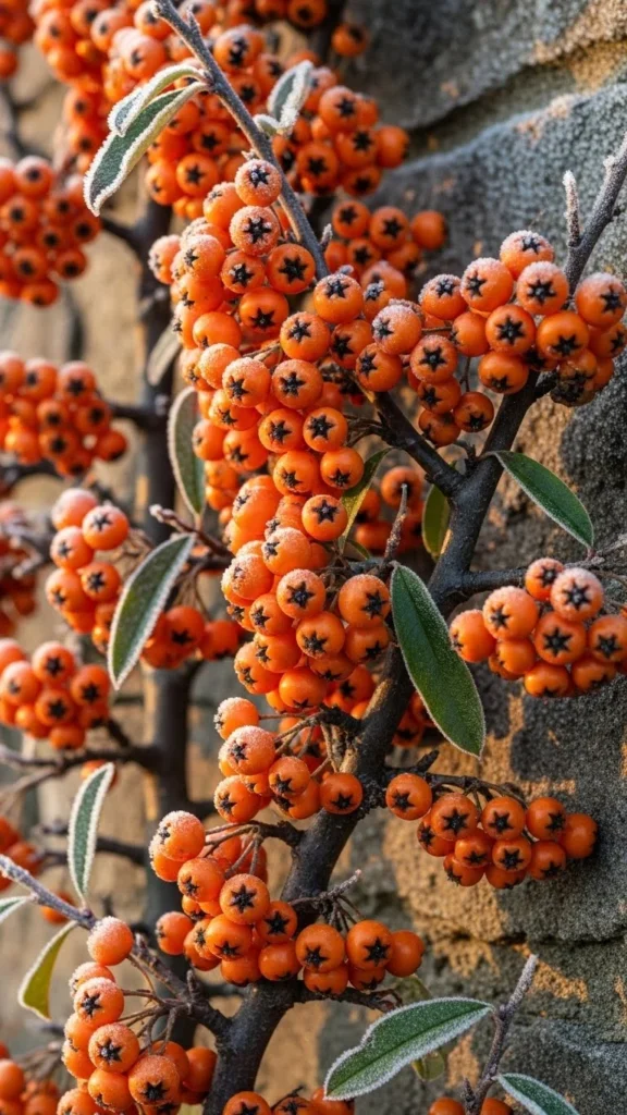 Firethorn Trained as a Vine