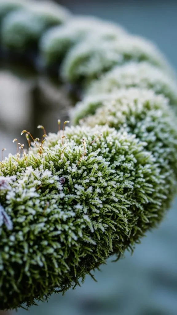 Moss-Framed Bird Bath