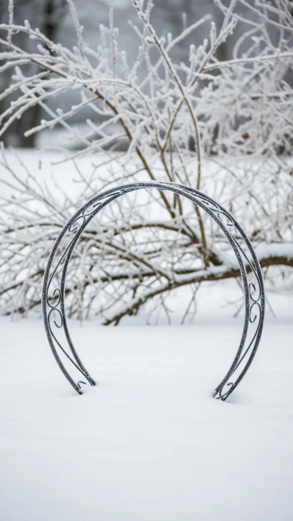 Round Hoop Trellis