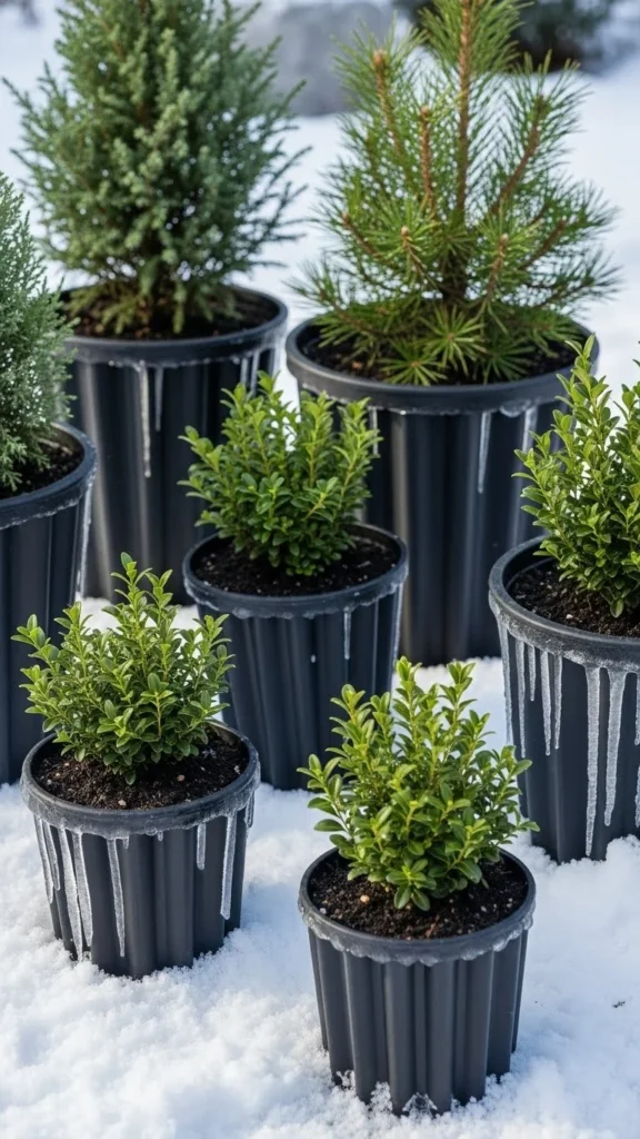 Rubber Planters That Stay Flexible in Ice