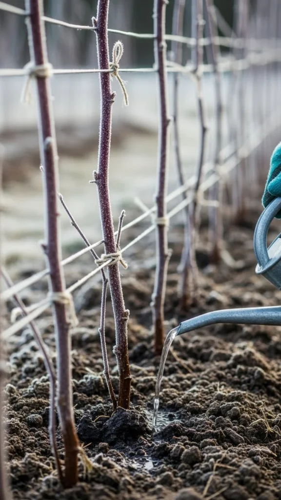 Twice-Monthly Watering for Berries