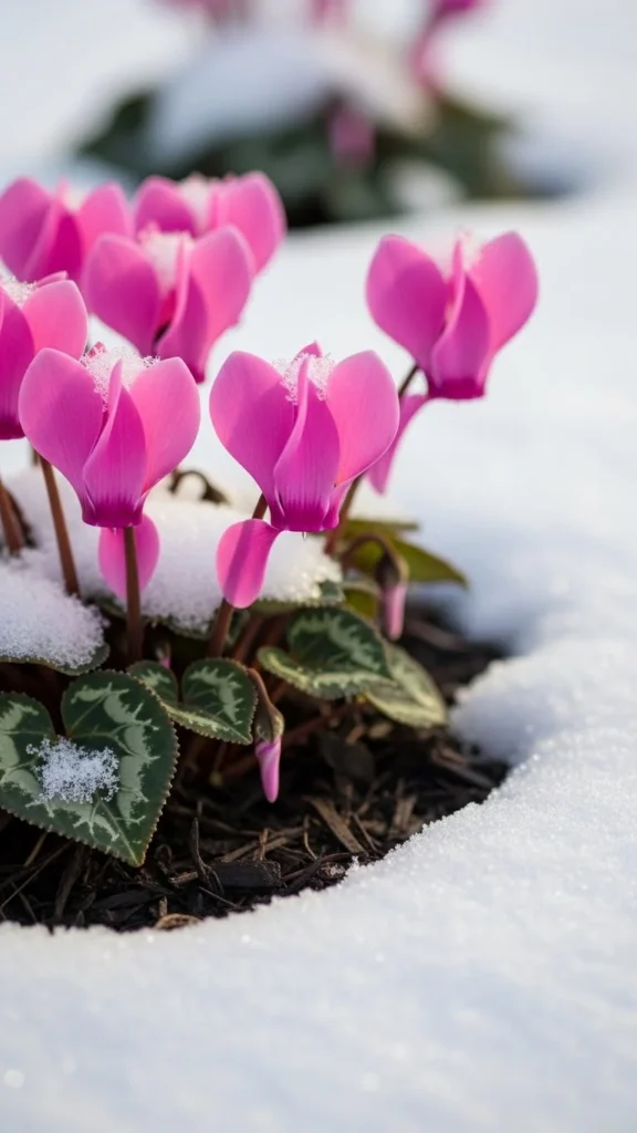Winter Cyclamen (Cyclamen coum)