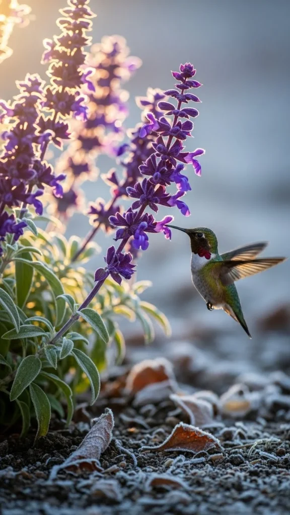 Mexican Sage (In Mild Winter Zones)