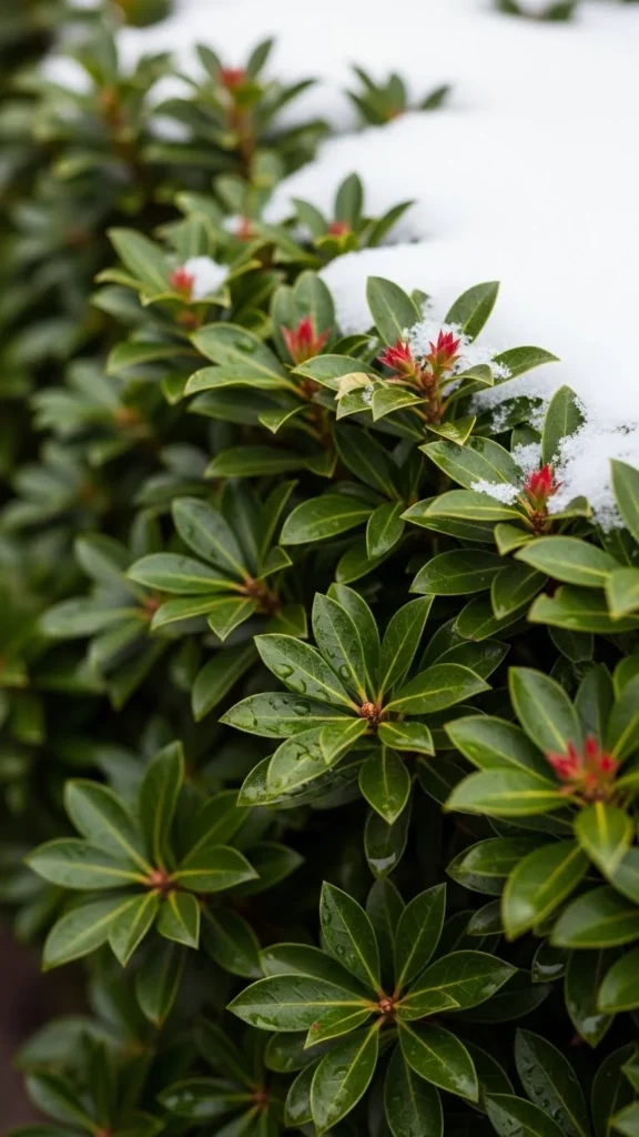 Japanese Pieris Border