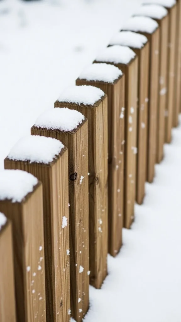 Mini Timber Plank Border