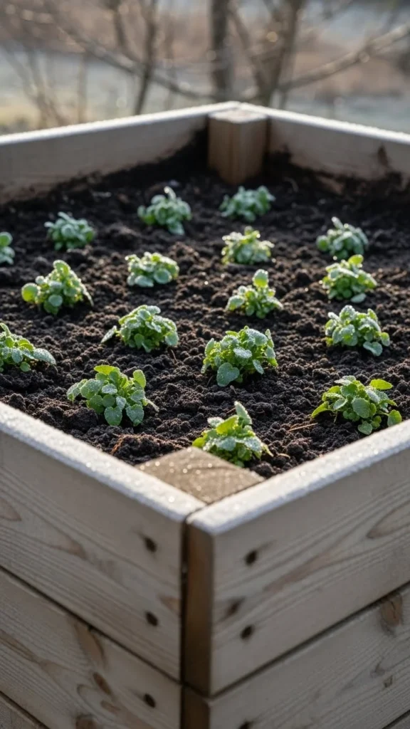 Raised Bed Cool-Season Mix