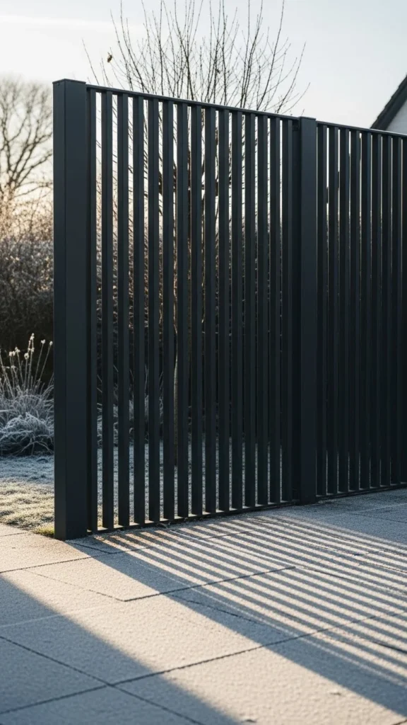 Slatted Metal Screens