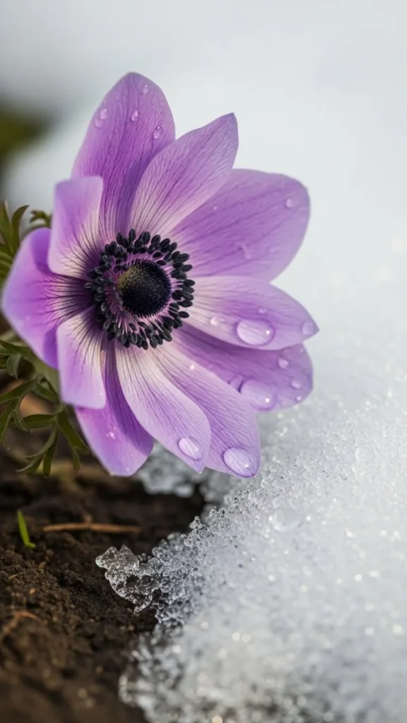 Grecian Windflower (Anemone blanda)