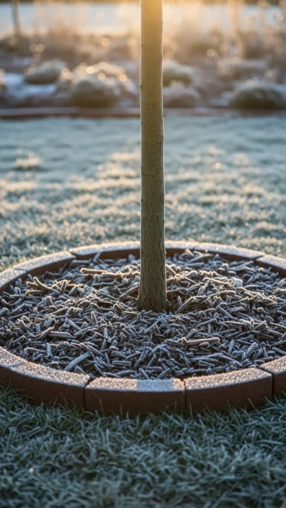 Mulch Rings for Young Trees