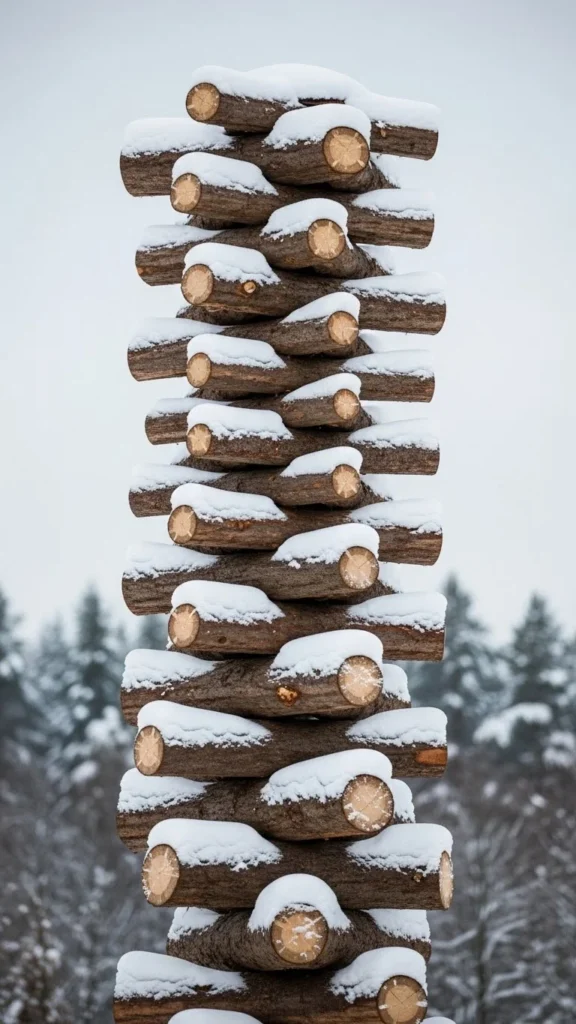 Stacked Log Column