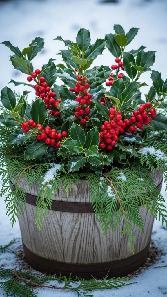 Holly & Cedar Color Pop