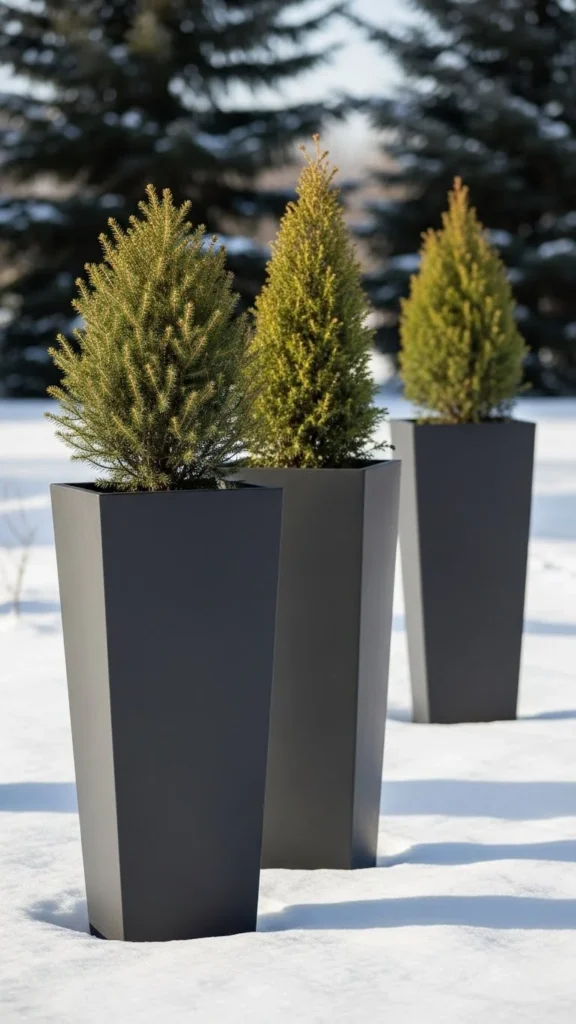 Tall Resin Towers That Resist Freezing