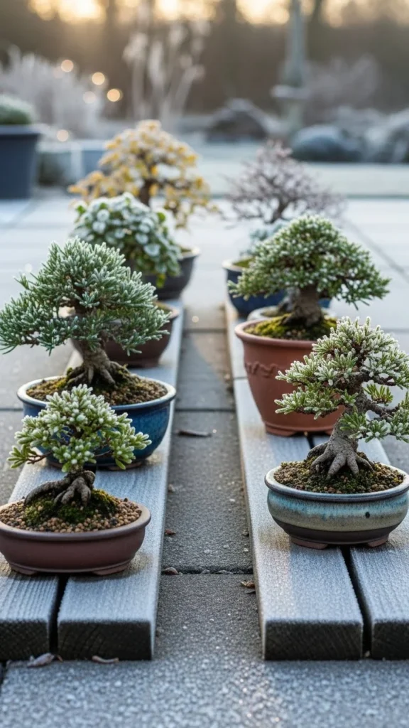 Protect Roots by Raising Pots Off Frozen Ground