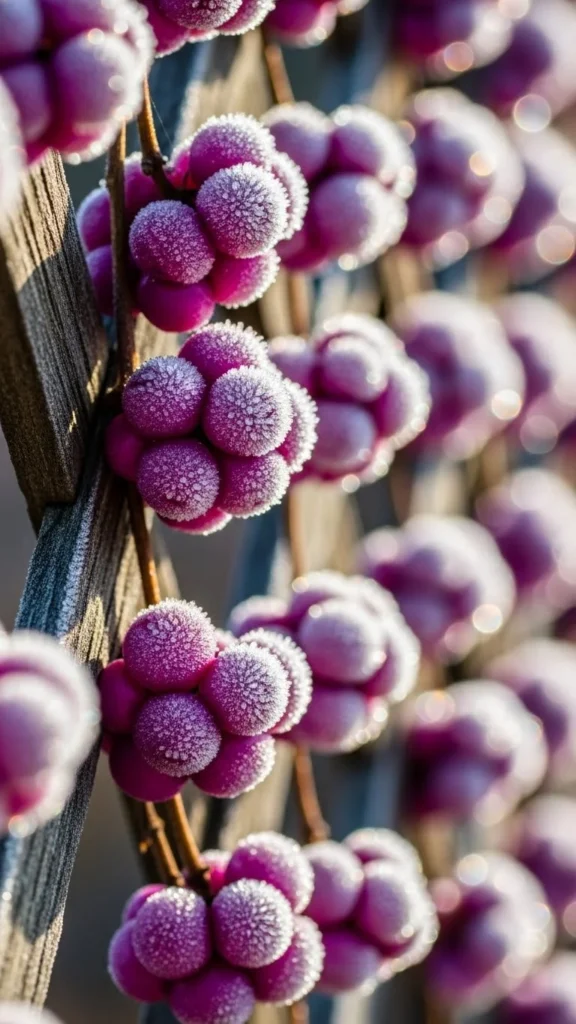 Beautyberry Trained as a Vine