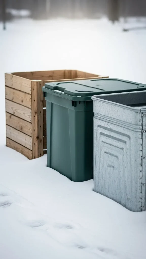 Multi-Bin Winter Station
