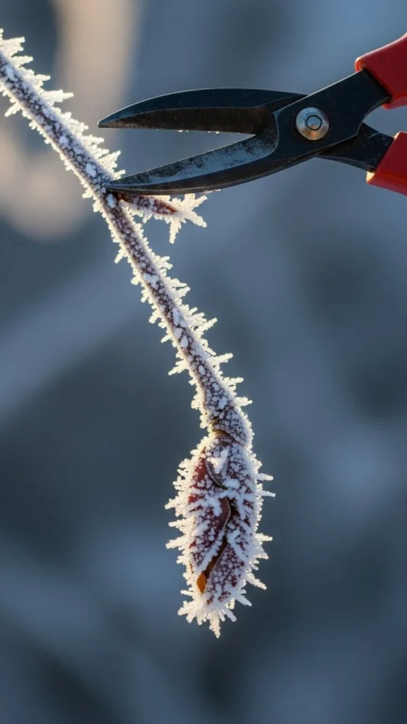Remove Branches Growing Straight Down