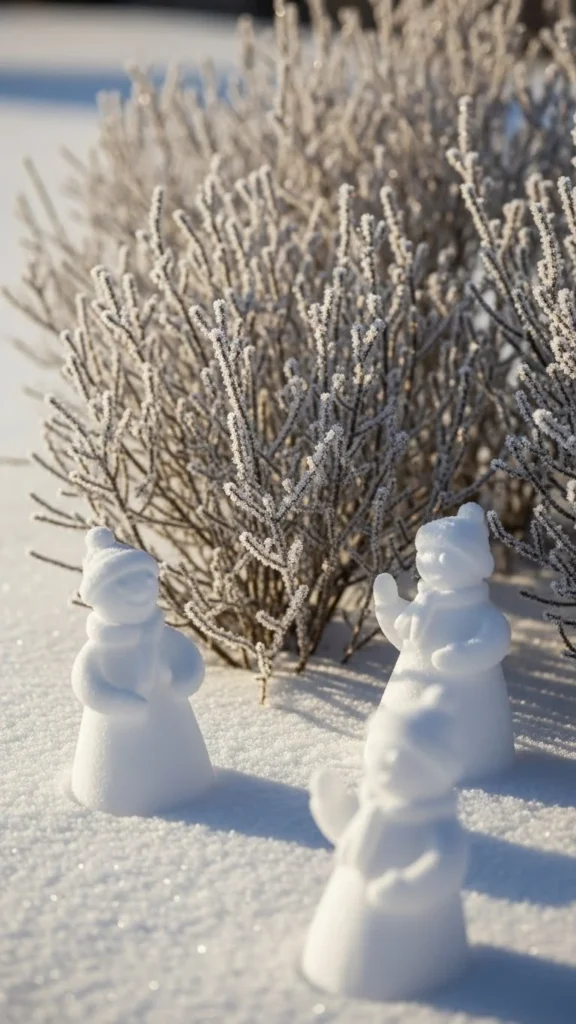 Snow Sculpture Corner