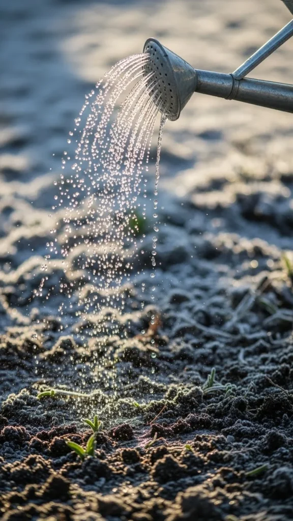 Keep Soil Moist but Not Wet