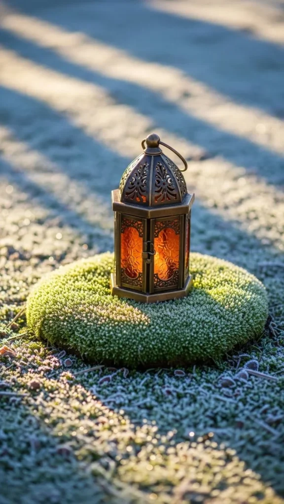 Moss in Lantern Bases