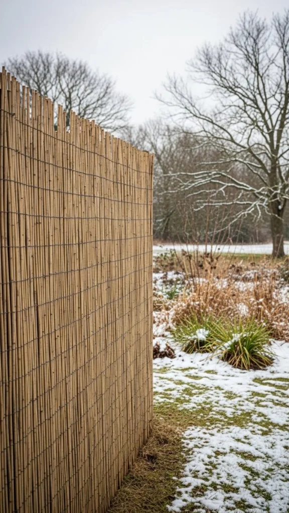 Reed Fence Screens