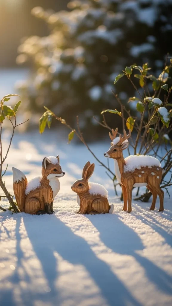 Snowy Woodland Creatures