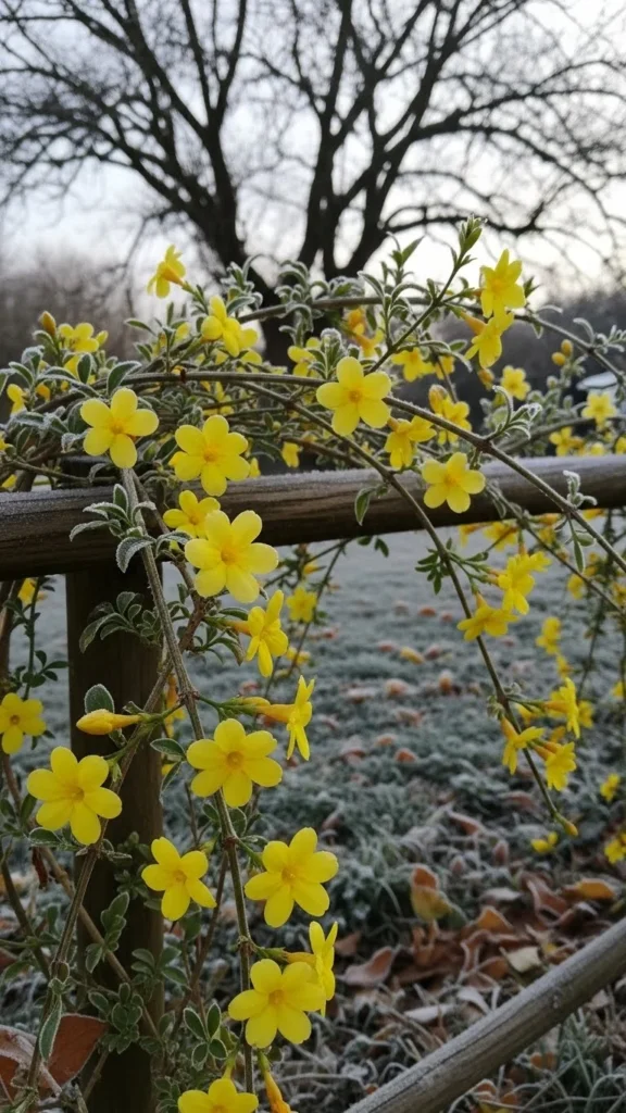 Winter Jasmine (Jasminum nudiflorum)