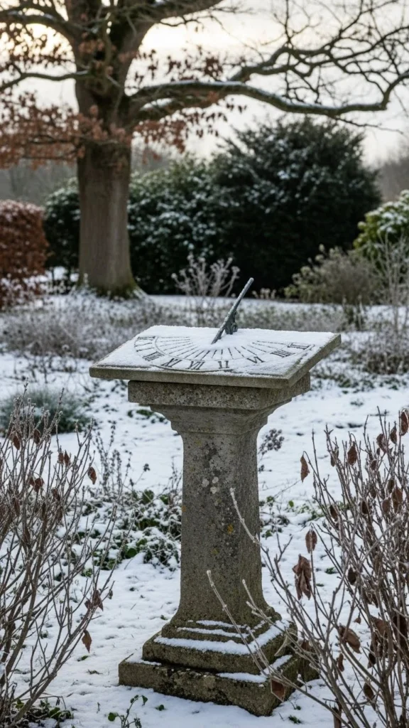 Simple Sundial Sculpture